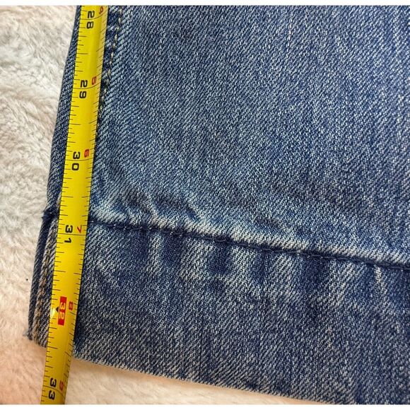Re/Done 70s Low Rise Bell Bottom Jeans Women's 26 Flared NWT $295 - Picture 6 of 12